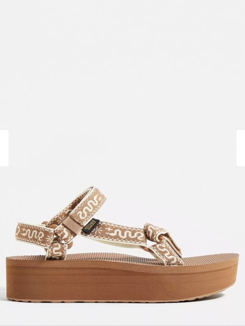 Teva Flatform Universal Brown Band Sandals - Picture 2 of 7